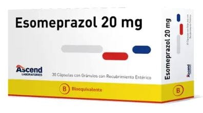Esomeprazol 20 mg x 30 cápsulas susc-1 de 2 meses Farmex-Suscripciones-Persistente